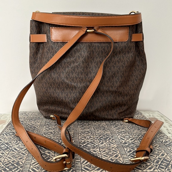 MICHAEL Michael Kors Bags Michael Kors Backpack Large Size Brown